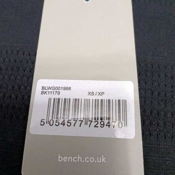 Bench Women's black tank top Size: XS/4 - Picture 6 of 10